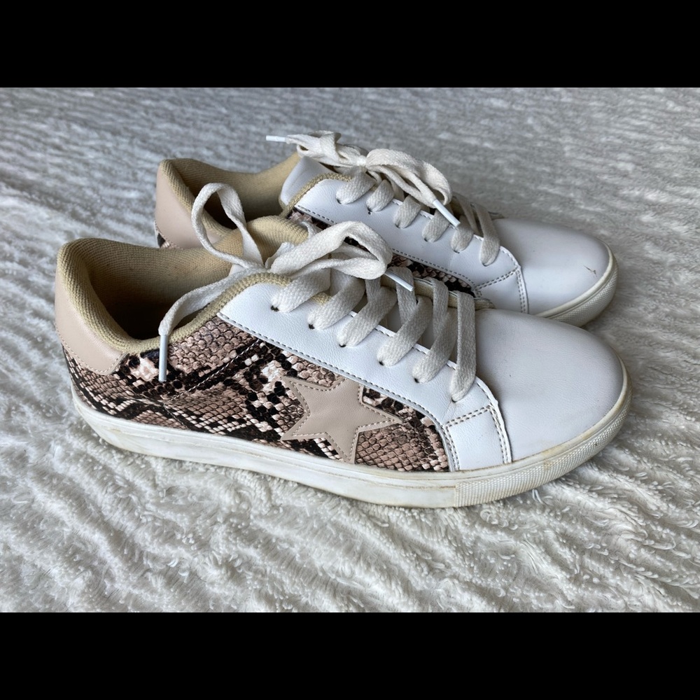 Portland Snakeskin Sneakers